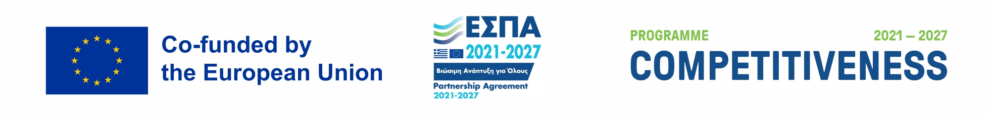 Co-funded by the European Union. ESPA 2021-2027. Programme Competitiveness 2021-2027.