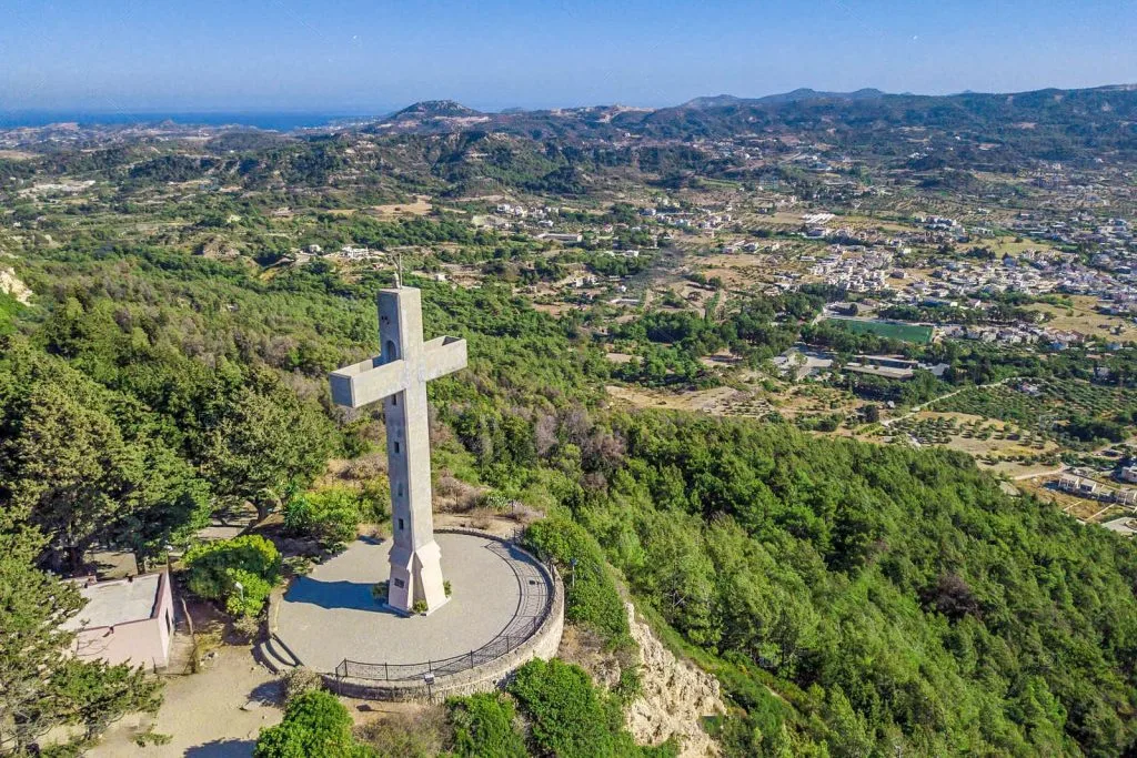 Filerimos Hill: Monastery, Views & the Road from Ixia