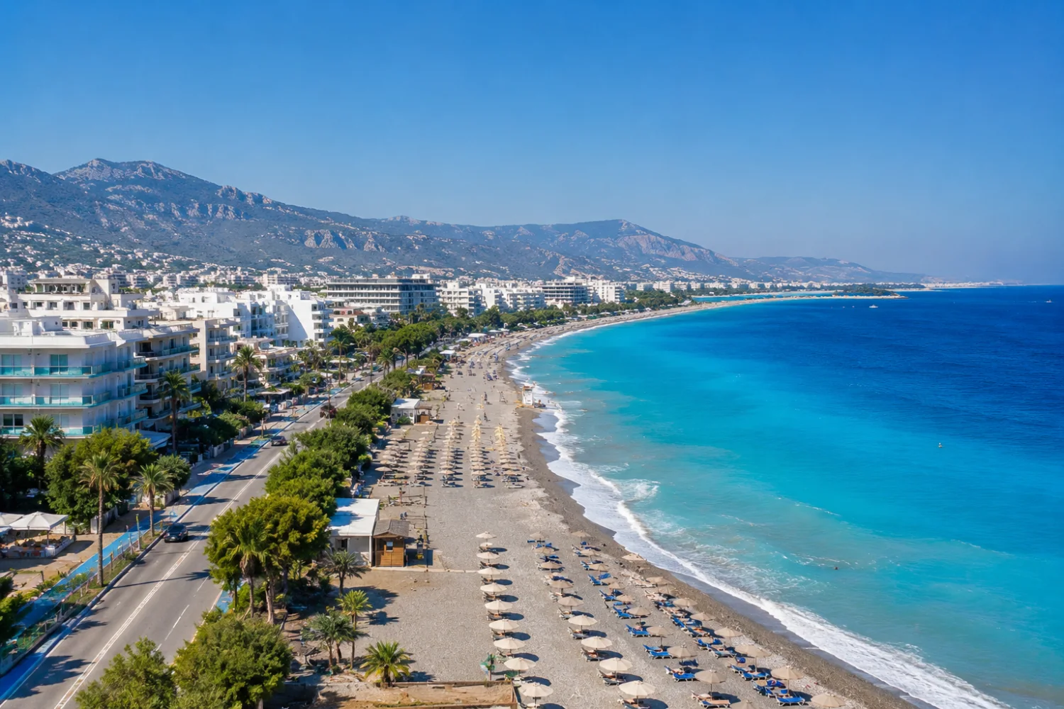 Ixia coast car rental